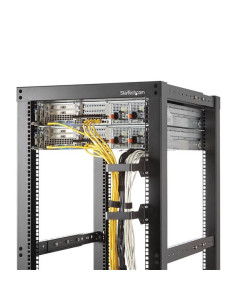 StarTech.com Anilla Pasacables en D Multi-Direccional para Gestión de Cableado en Armarios Racks - 6x10cm 2
