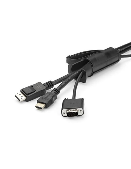 StarTech.com Manga de 1,5m en Espiral para Gestión de Cableado con Diámetro de 25mm