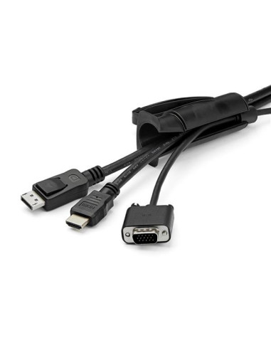 StarTech.com Manga de 2,5m en Espiral para Gestión de Cableado con Diámetro de 25mm