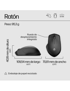 HP Ratón inalámbrico silencioso 280 2