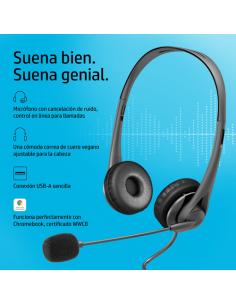 HP Auriculares estéreo USB G2 2