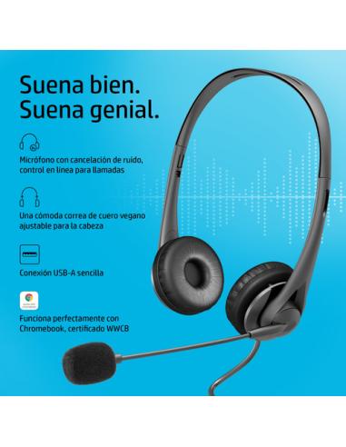 HP Auriculares estéreo USB G2