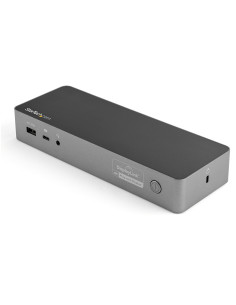 StarTech.com Docking Station Universal para Portátil - Replicador de Puertos Híbrido USB-C -A - 2x HDMI y DP 4K - PD 100W - Mac 2