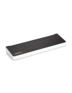 StarTech.com Dock USB-C para 3 Monitores 4K con 5 Puertos USB 3.2 5Gbps - HDMI y DisplayPort - Mac y Windows - Docking Station