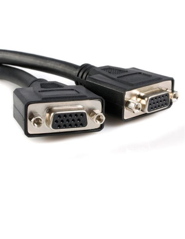 StarTech.com Cable de 0,2m de LFH59 DMS-59 a doble dual VGA - DMS59 Macho - 2x VGA Hembra