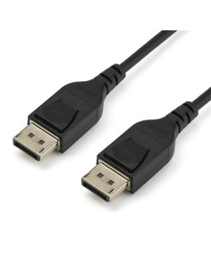 StarTech.com Cable DisplayPort 1.4 de 1m - Certificado VESA - 8K 60Hz - HBR3 - HDR - Super HD - Cable Delgado de Monitor DP a