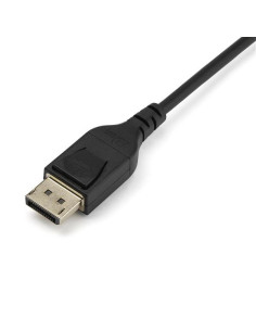 StarTech.com Cable DisplayPort 1.4 de 2m - Certificado VESA - 8K 60Hz - HBR3 - HDR - Super HD - Cable Delgado de Monitor DP a 2