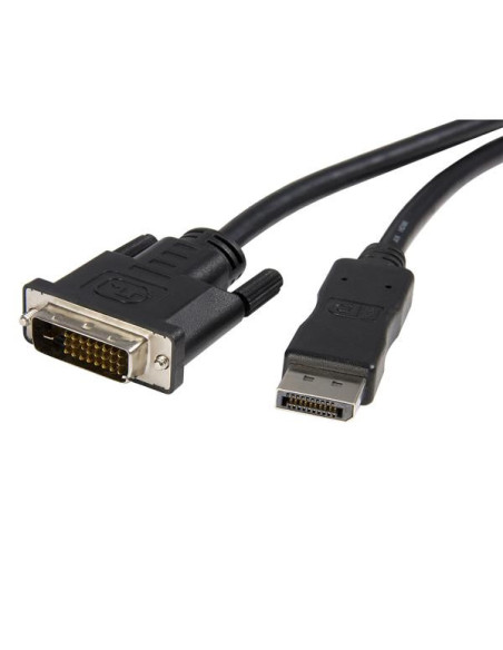 StarTech.com Cable de 3m Adaptador de Vídeo DisplayPort a DVI - Conversor Externo - 1920x1200