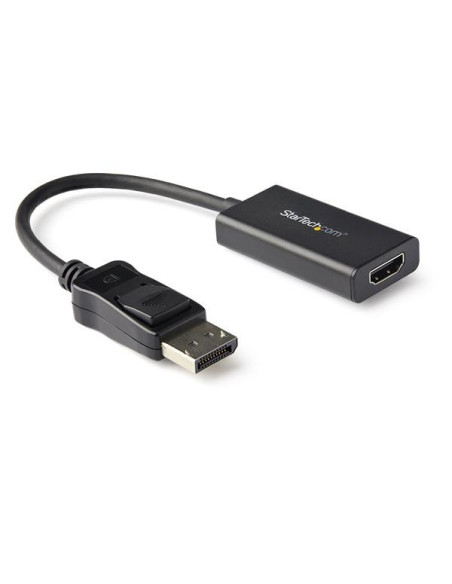 StarTech.com Adaptador DisplayPort a HDMI con HDR - 4K 60Hz - Negro
