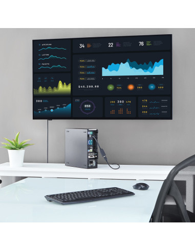 StarTech.com Adaptador de Vídeo DisplayPort a HDMI - Conversor DP - 1920x1200 - Pasivo