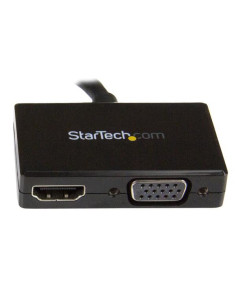 StarTech.com Adaptador DP de Audio Vídeo para Viajes - Conversor DisplayPort a HDMI o VGA - 1920x1200 1080p 2