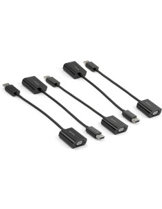 StarTech.com Paquete de 5 Adaptadores DisplayPort a VGA - Dongle Adaptador Activo DisplayPort 1.2 DP Digital a VGA Analógico -
