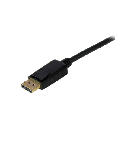 StarTech.com Cable 3m de Vídeo Adaptador Conversor DisplayPort DP a VGA - Convertidor Activo - 1080p - Negro