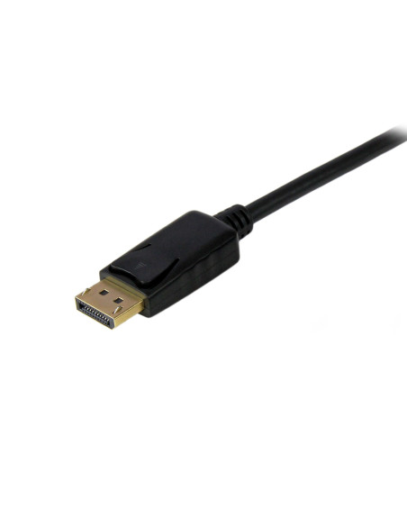 StarTech.com Cable 3m de Vídeo Adaptador Conversor DisplayPort DP a VGA - Convertidor Activo - 1080p - Negro