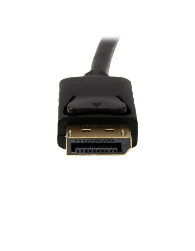 StarTech.com Cable 3m de Vídeo Adaptador Conversor DisplayPort DP a VGA - Convertidor Activo - 1080p - Negro