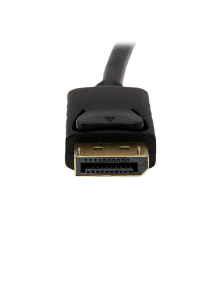 StarTech.com Cable 3m de Vídeo Adaptador Conversor DisplayPort DP a VGA - Convertidor Activo - 1080p - Negro