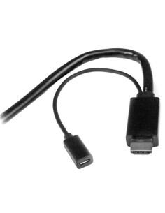 StarTech.com Cable Conversor HDMI, DisplayPort o Mini DisplayPort a HDMI de 2m - Adaptador DP y Mini DP 2