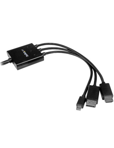 StarTech.com Cable Conversor HDMI, DisplayPort o Mini DisplayPort a HDMI de 2m - Adaptador DP y Mini DP