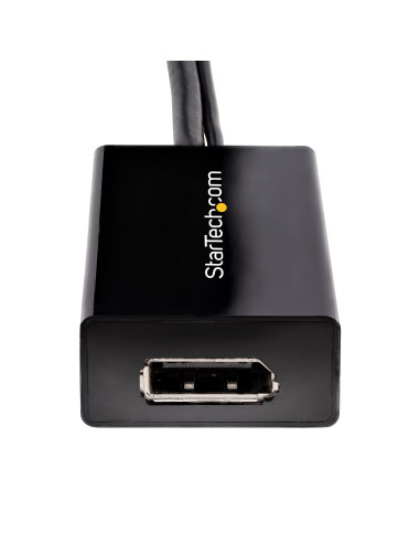 StarTech.com Adaptador DVI a DisplayPort Alimentado por USB - Conversor DVI a DisplayPort - Convertidor DVI-D a DP - 1920x1200