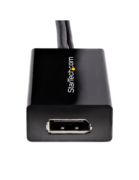 StarTech.com Adaptador DVI a DisplayPort Alimentado por USB - Conversor DVI a DisplayPort - Convertidor DVI-D a DP - 1920x1200