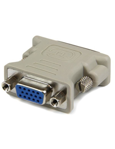 StarTech.com Adaptador Conversor DVI-I a VGA - DVI-I Macho - HD15 Hembra - Blanco