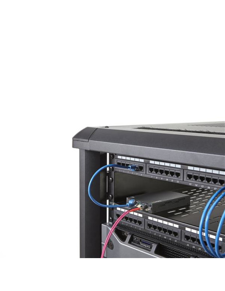 StarTech.com Conversor de Medios de Ethernet Gigabit de Cobre a Fibra - Monomodo LC - 10km