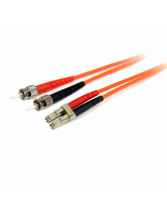 StarTech.com Cable Adaptador de Red de 2m Multimodo Dúplex Fibra Óptica LC-ST 62,5 125 - Patch Duplex