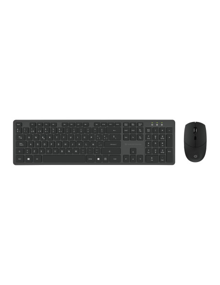 Conceptronic ORAZIO01ES teclado Ratón incluido Oficina RF inalámbrico QWERTY Español Negro