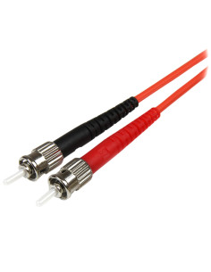 StarTech.com Cable Adaptador de Red de 1m Multimodo Dúplex Fibra Óptica LC-ST 50 125 - Patch Duplex 2