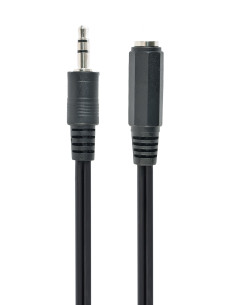 Gembird 1.5 m, 3.5mm 3.5mm, M F cable de audio 1,5 m 3,5mm Negro