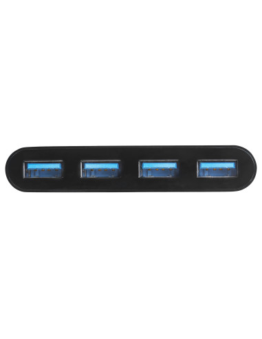 StarTech.com Hub Concentrador USB 3.0 (5Gbps) de 4 Puertos - Ladrón USB-C a 4x USB A - Alimentado por el Bus