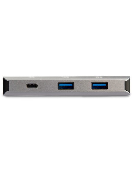 StarTech.com Hub Ladrón USB C con Puerto de Red Ethernet Gigabit RJ45 GbE - Concentrador USB Tipo C USB 3.2 Gen 2 de 10Gbps con