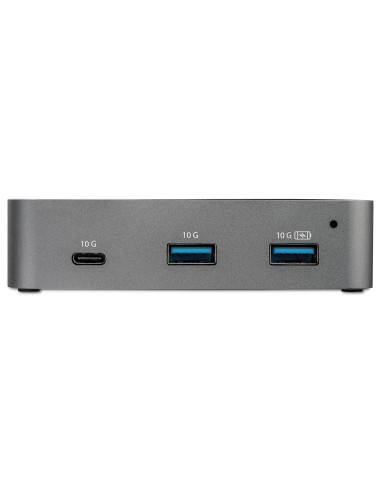 StarTech.com Hub USB-C de 3 Puertos con Puerto de Red Ethernet - USB 3.2 Gen 2 (10Gbps) - Alimentado - 2xUSB-A 1xUSB-C