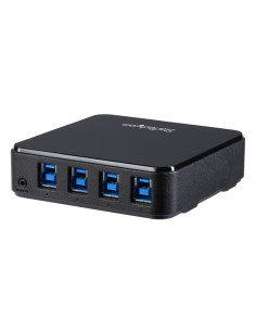 StarTech.com Switch Conmutador USB 3.0 (5Gbps) 4x4 para Compartir Dispositivos Periféricos 2