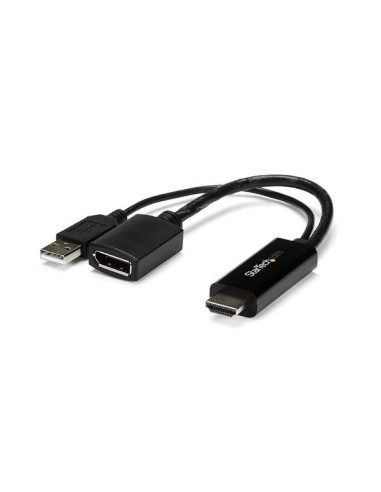 StarTech.com Conversor HDMI a DisplayPort - 4K
