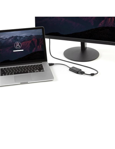 StarTech.com Cable Adaptador Externo Conversor de Vídeo y Audio HDMI a VGA - 1920x1200