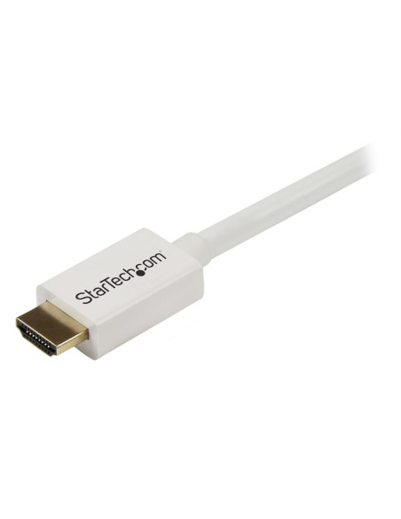 StarTech.com Cable de 3m HDMI con Ethernet CL3 - Cable HDMI Ultra HD para Instalaciones en Muro - Cable HDMI de Alta Velocidad