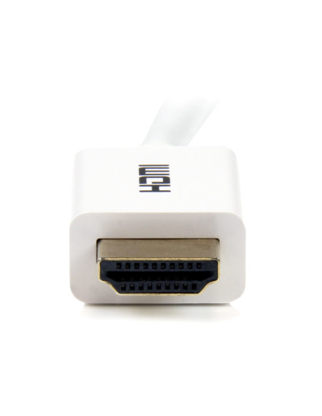StarTech.com Cable de 3m HDMI con Ethernet CL3 - Cable HDMI Ultra HD para Instalaciones en Muro - Cable HDMI de Alta Velocidad