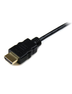 StarTech.com Cable de 1m Micro HDMI a HDMI con Ethernet - Vídeo de 4K a 30Hz - Cable Adaptador Conversor Micro HDMI Tipo D de 2