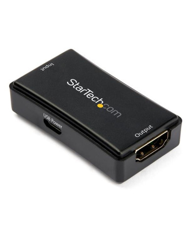 StarTech.com Repetidor Extensor Amplificador HDMI con 14m de Alcance - 4K de 60Hz