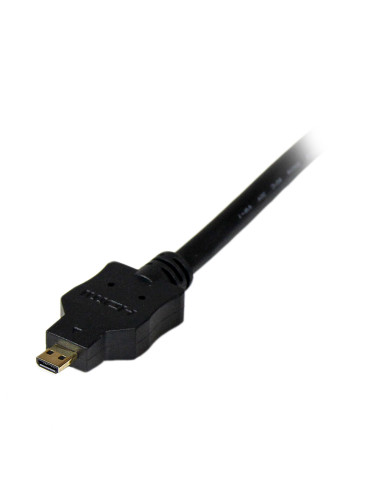 StarTech.com Cable de 1m Adaptador Conversor Micro HDMI a DVI-D para Tablet y Teléfono Móvil - Convertidor de Vídeo para