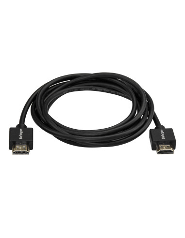 StarTech.com Cable HDMI 2.0 Delgado de Alta Velocidad con Ethernet 4K 60Hz de 2m - HDR10 - Conectores con Agarre
