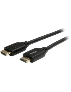 StarTech.com Cable de 2m HDMI 2.0 Certificado Premium con Ethernet - HDMI de Alta Velocidad Ultra HD de 4K a 60Hz HDR10 - para