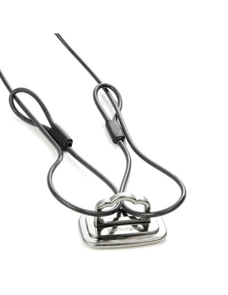 StarTech.com Anclaje para Cable de Seguridad de Ordenador Portátil - Grande