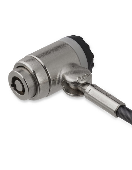 StarTech.com Candado con Cable para Portátil - con Traba de Ranura (Tipo K) - con Llave