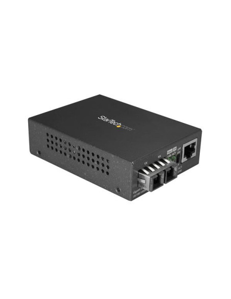 StarTech.com MCMGBSCMM055 convertidor de medio 1000 Mbit s 850 nm Multimodo Negro