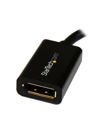 StarTech.com Adaptador Mini DisplayPort a DisplayPort - de Vídeo 4K x 2K - Conversor Mini DP a DP UHD - Convertidor mDP a DP