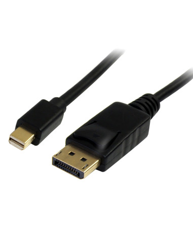 StarTech.com Cable de 2m Mini DisplayPort a DisplayPort 1.2 - Cable Adaptador Mini DisplayPort a DisplayPort 4K x 2K UHD -