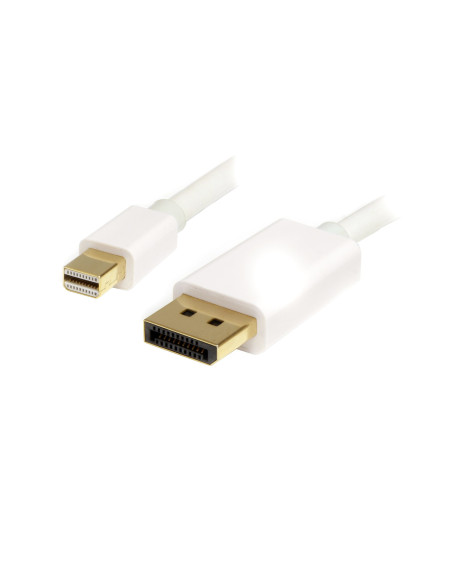 StarTech.com Cable de 2m Mini DisplayPort a DisplayPort 1.2 - Cable Adaptador Mini DisplayPort a DisplayPort 4K x 2K UHD -