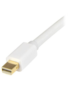 StarTech.com Cable Conversor Mini DisplayPort a HDMI de 2m - Color Blanco - Ultra HD 4K 2